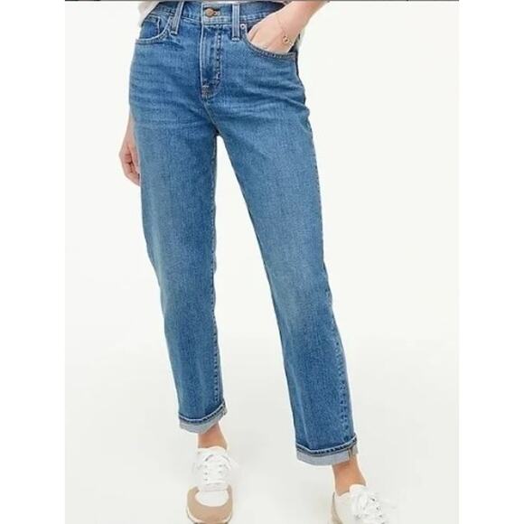J Crew Relaxed Boyfriend Jeans Size 29 *runs big* Mom jeans - Picture 3 of 10